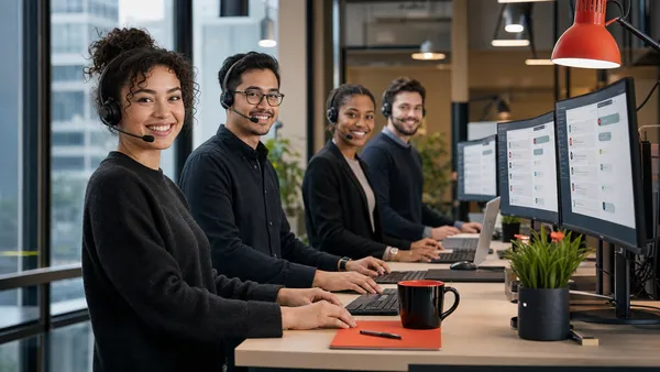 The TheRealFollowers team at work in the studio